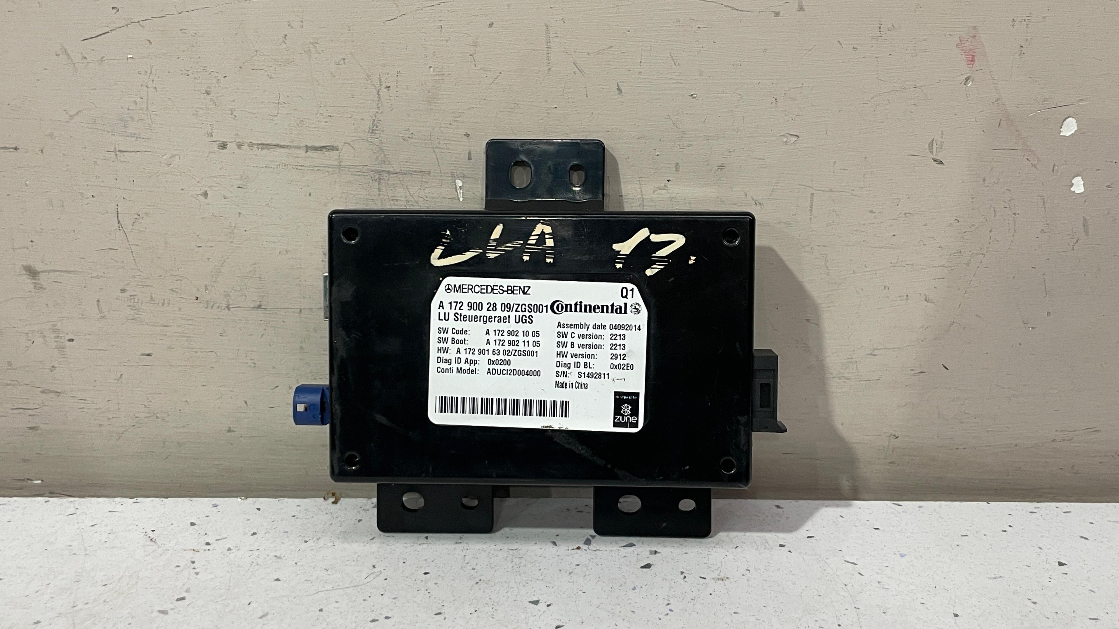 A1729002809 MERCEDES CLA INTERFACE COMMUNICATION MODULE