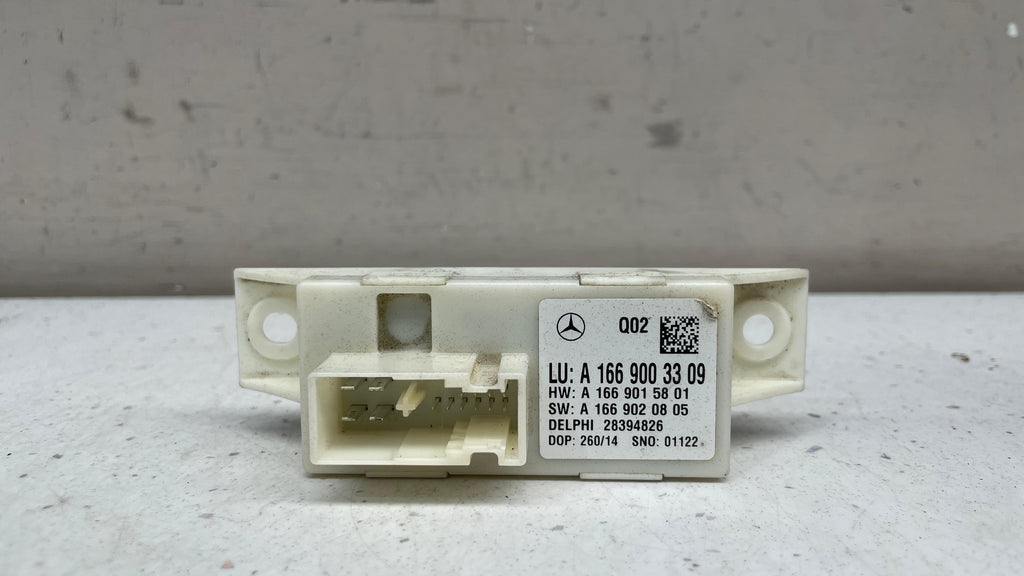 A1669003309 MERCEDES W166 HEADLIGHT RANGE ADJUSTER CONTROL