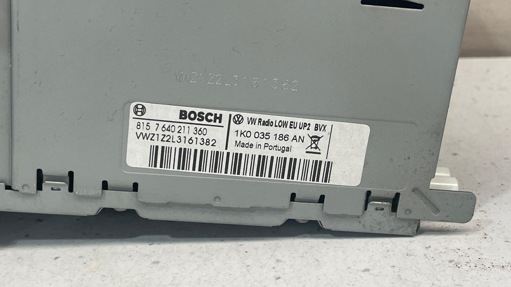1K0035186AN VOLKSWAGEN GOLF AUDIO SYSTEM RADIO CD