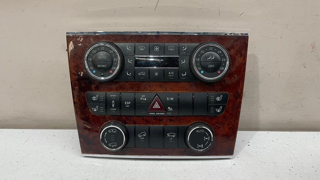 A2518702889 MERCEDES W164 CLIMATE CONTROL PANEL SWITCH
