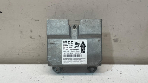 327963935 OPEL CORSA SRS CONTROL UNIT