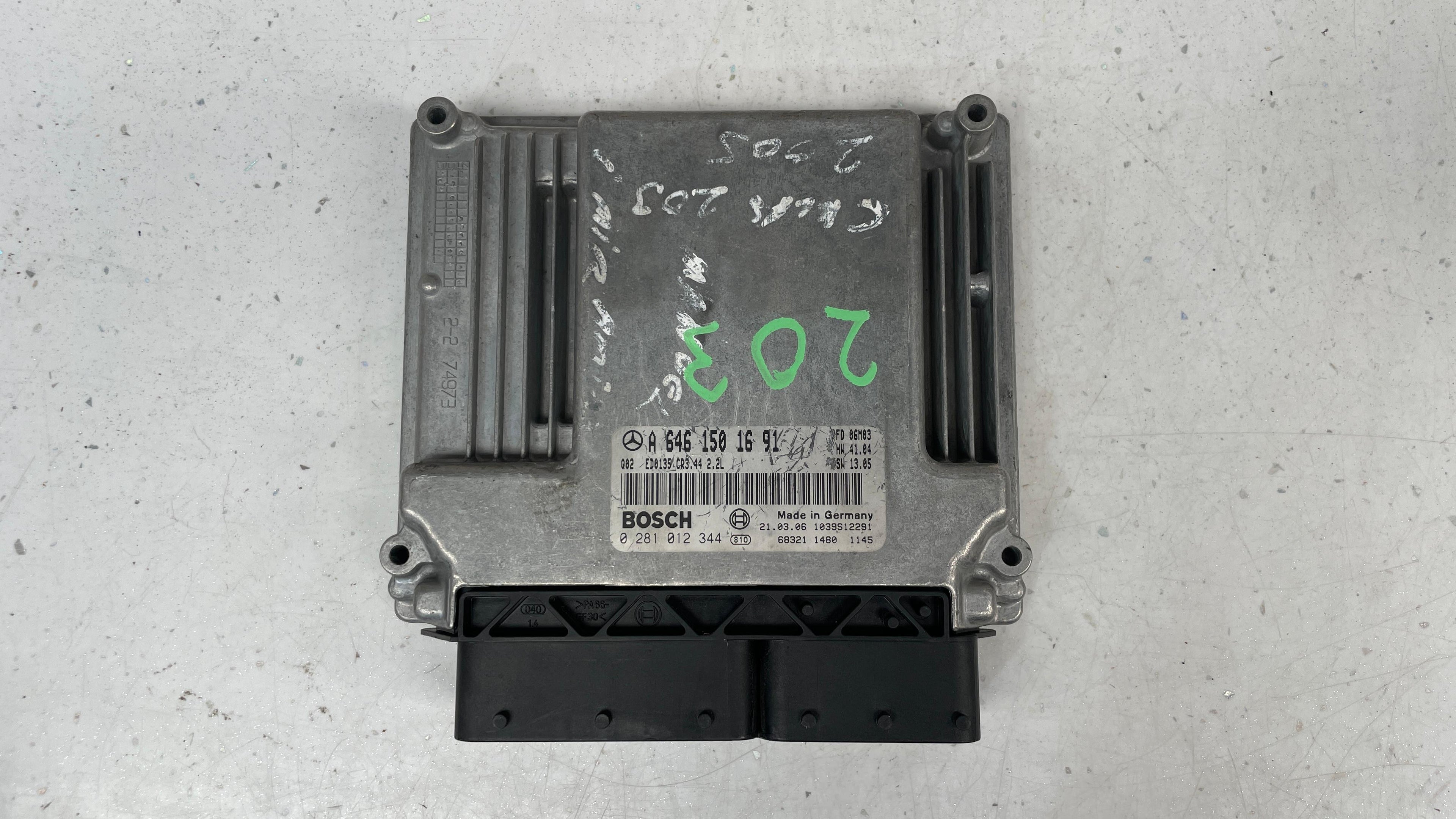 A6461501691 MERCEDES W203 ENGINE CONTROL UNIT ECU
