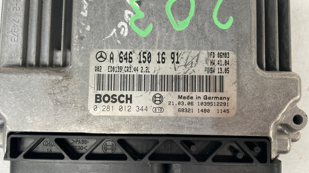 A6461501691 MERCEDES W203 ENGINE CONTROL UNIT ECU