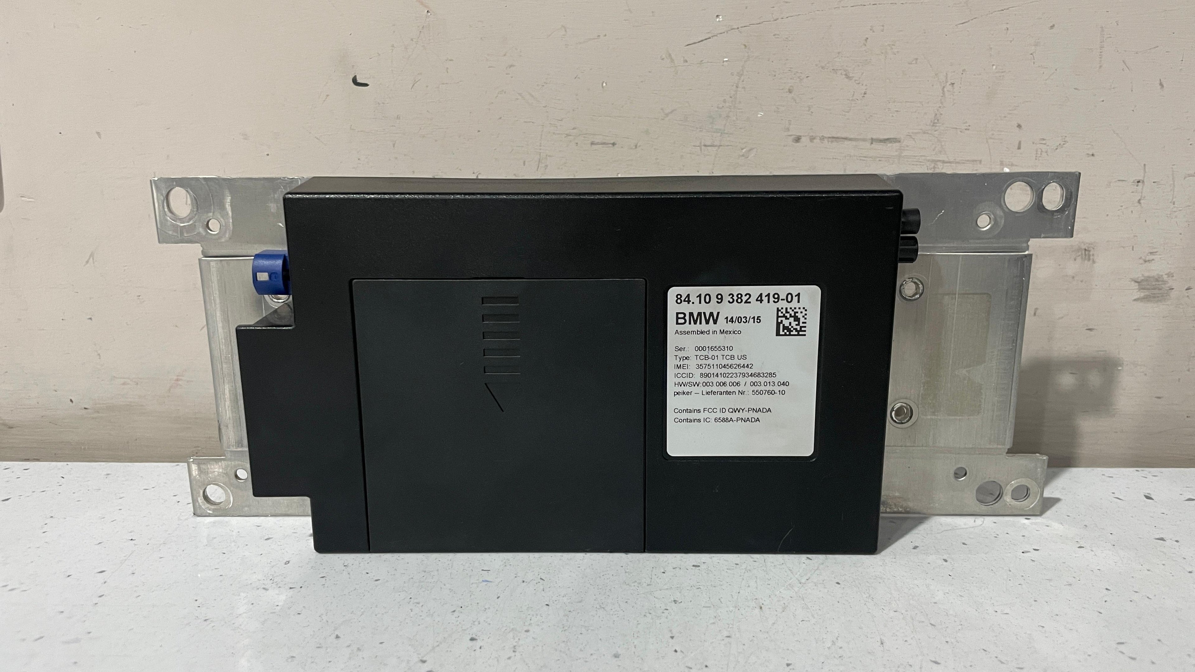 9382419-01 BMW F10 BLUETOOTH TELEMATICS CONTROL MODULE