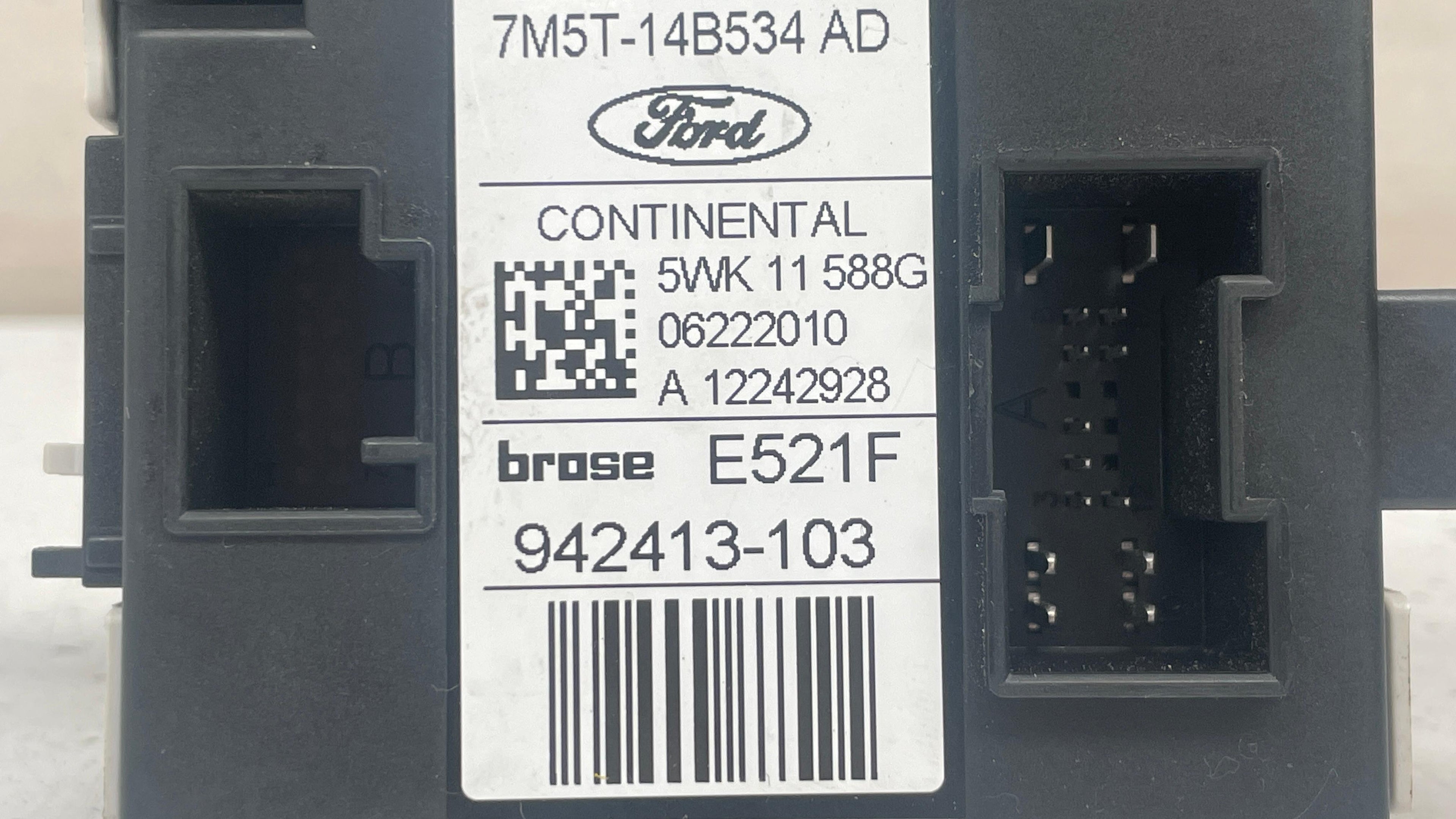 7M5T-14B534AD FORD C-MAX WINDOW CONTROL MOTOR REAR LEFT