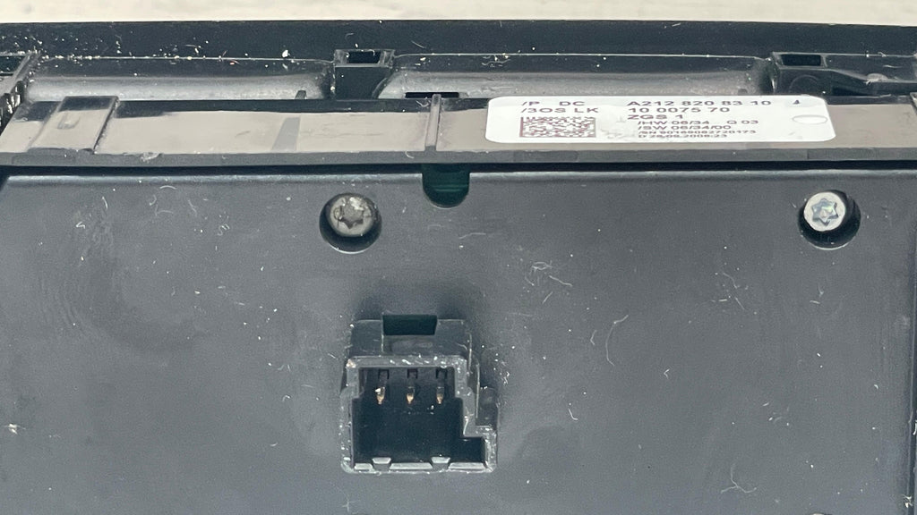 A2128208310 MERECEDES W212 WINDOW SWITCH CONTROL UNIT
