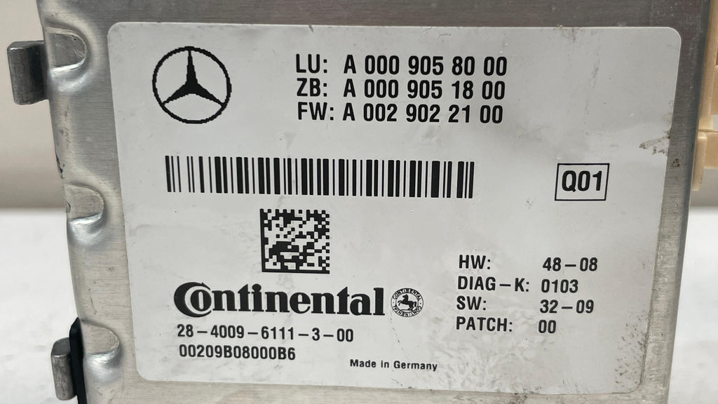 A0009058000 MERCEDES W212 FRONT WINDSCREEN CAMERA MODULE UNIT
