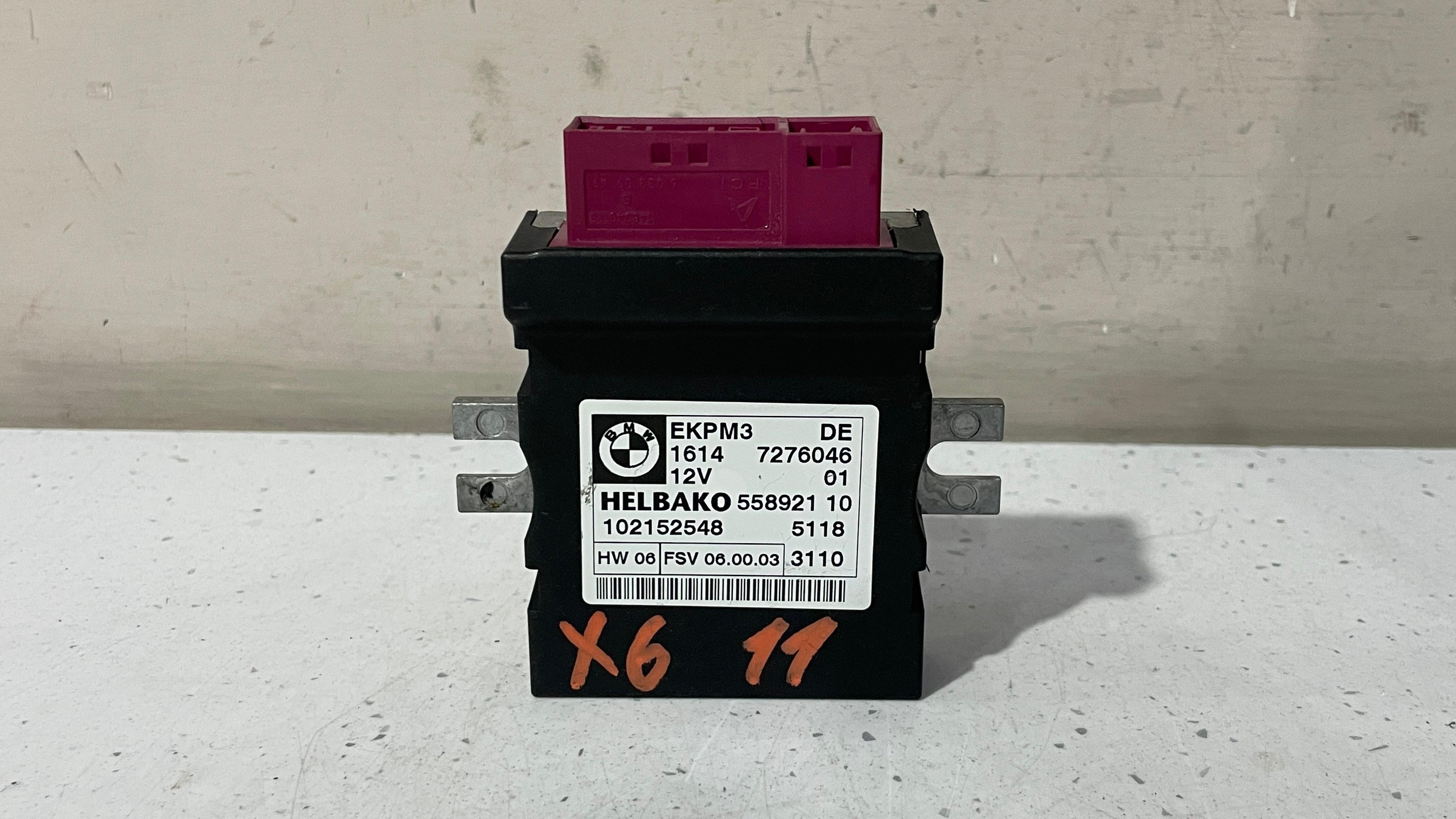 55892110  BMW  FUEL PUMP CONTROL