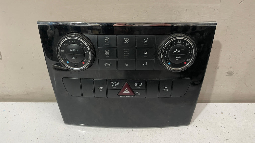 A2518707289 MERCEDES W164 HEATER CONTROL PANEL