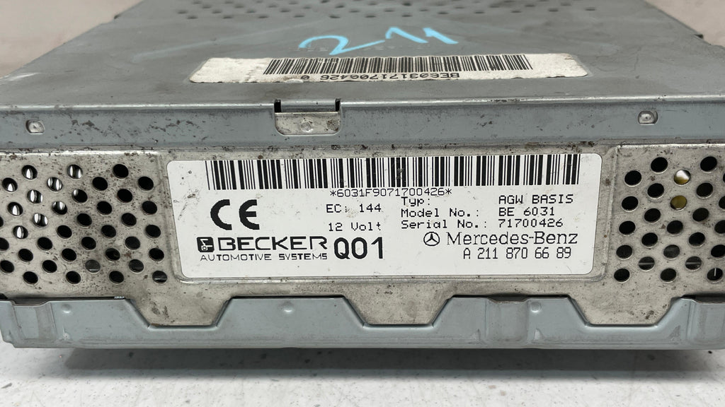 A2118706689 MERCEDES W211 AMPLIFIER SOUND SYSTEM