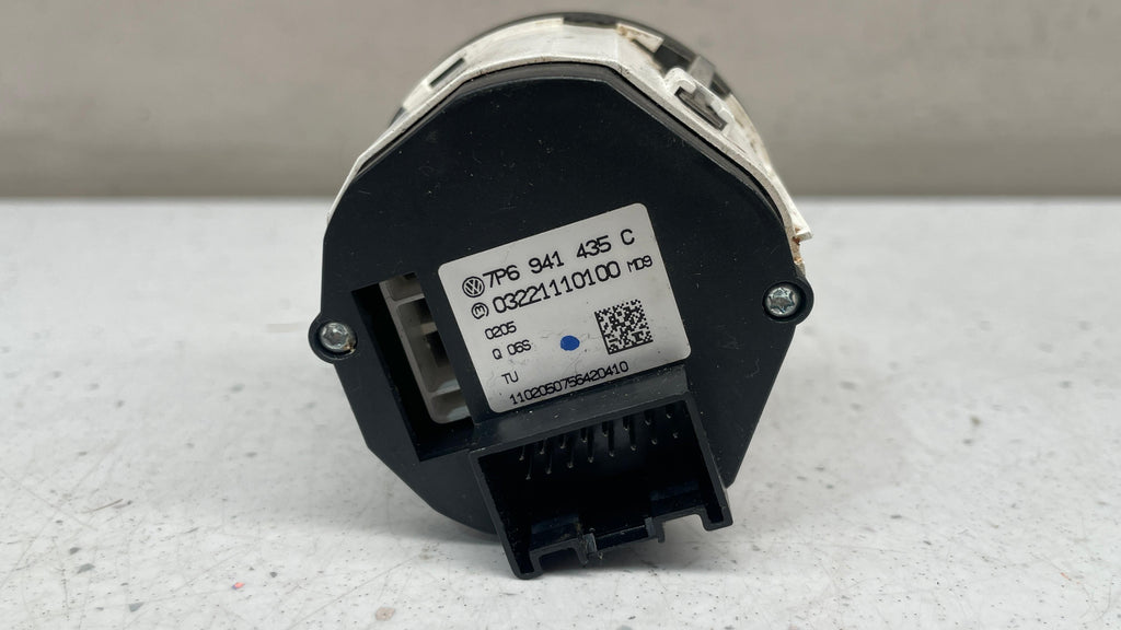 7P6941435C VOLKSWAGEN TOUAREG DIFFERENTIAL LOCK DIAL SWITCH