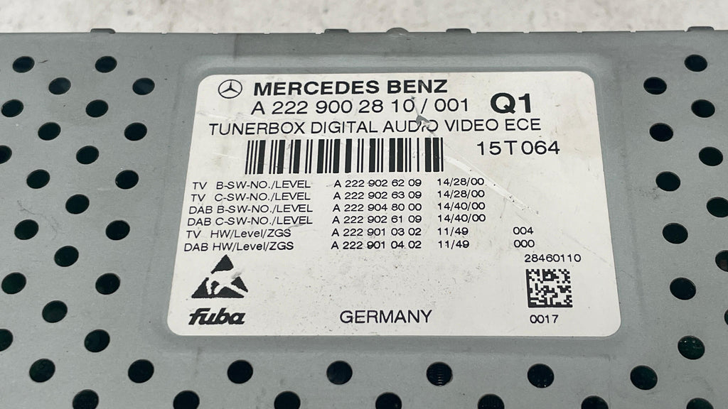 A2229002810 MERCEDES W222 AMG DIGITAL AUDIO TUNERBOX
