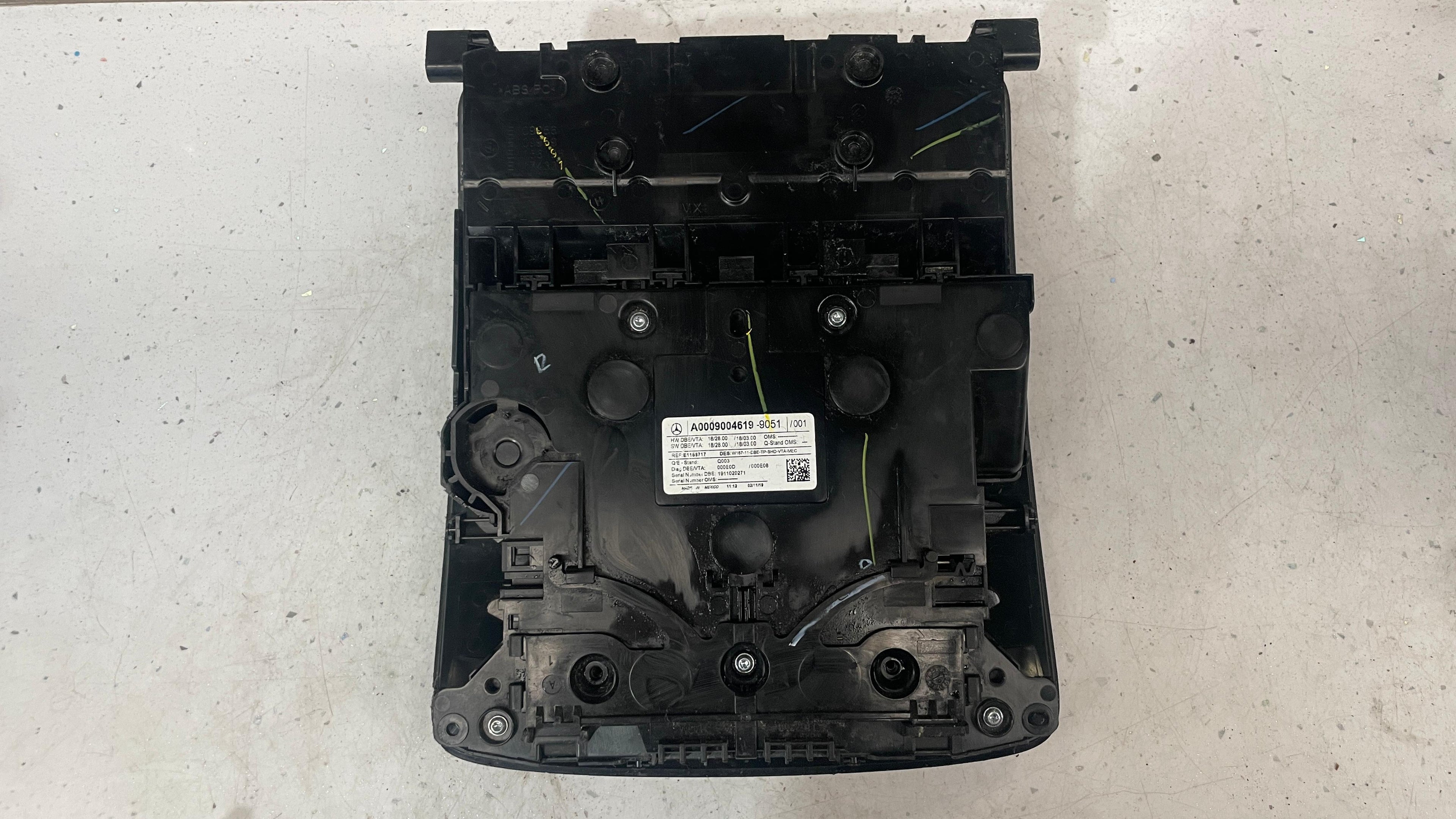 A0009004619 MERCEDES CLA W177 HEADLIGHT LIGHT SWITCH PANEL