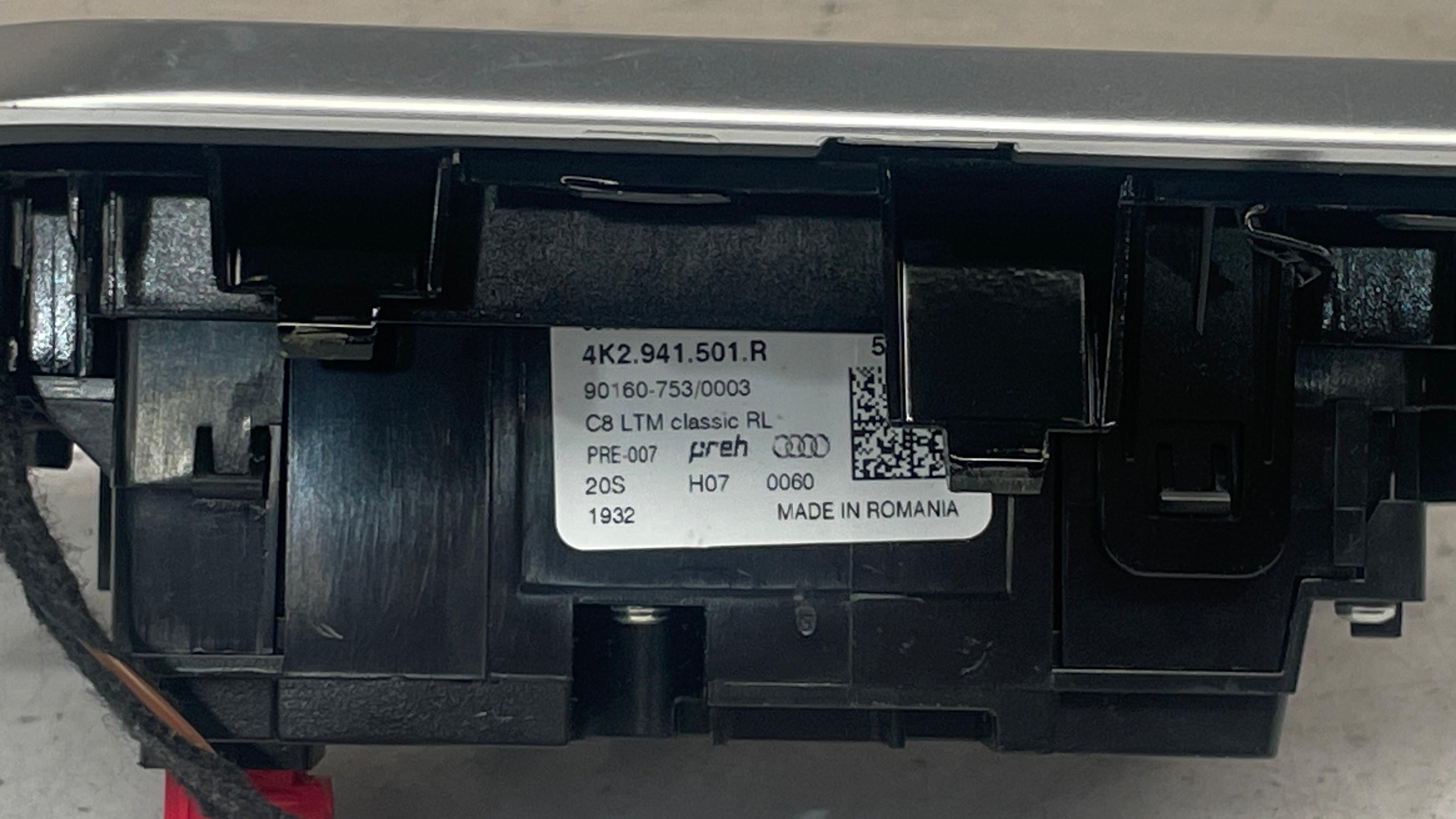 4K2941501R AUDI Q7 HEADLIGHT SWITCH MODULE