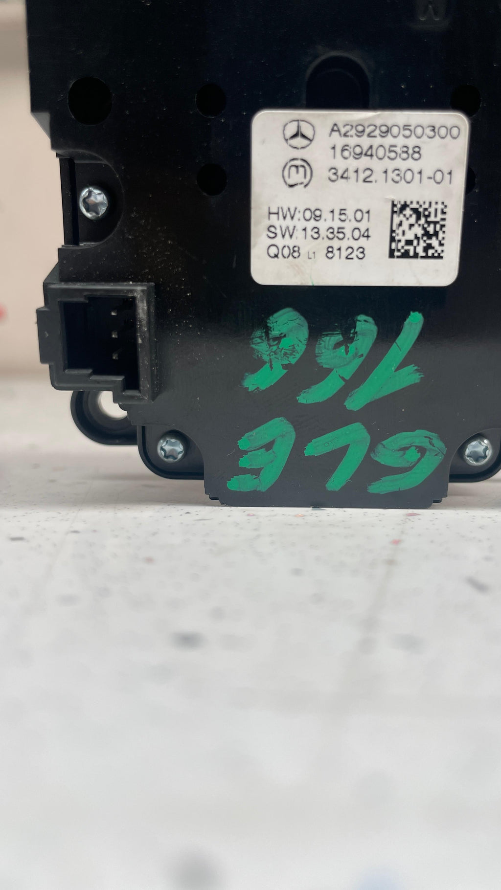 A2929050300 MERCEDES SUSPENSION RIDE HEIGHT MODE SWITCH