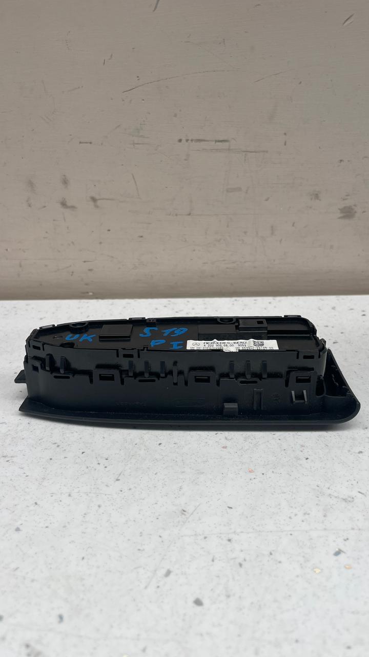 A2229056800 MERCEDES W222  WINDOW MIRROR CONTROL SWITCH