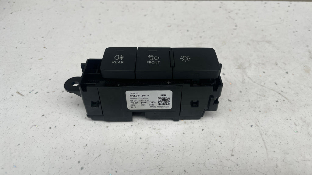 4K2941501R AUDI Q7 HEADLIGHT SWITCH MODULE