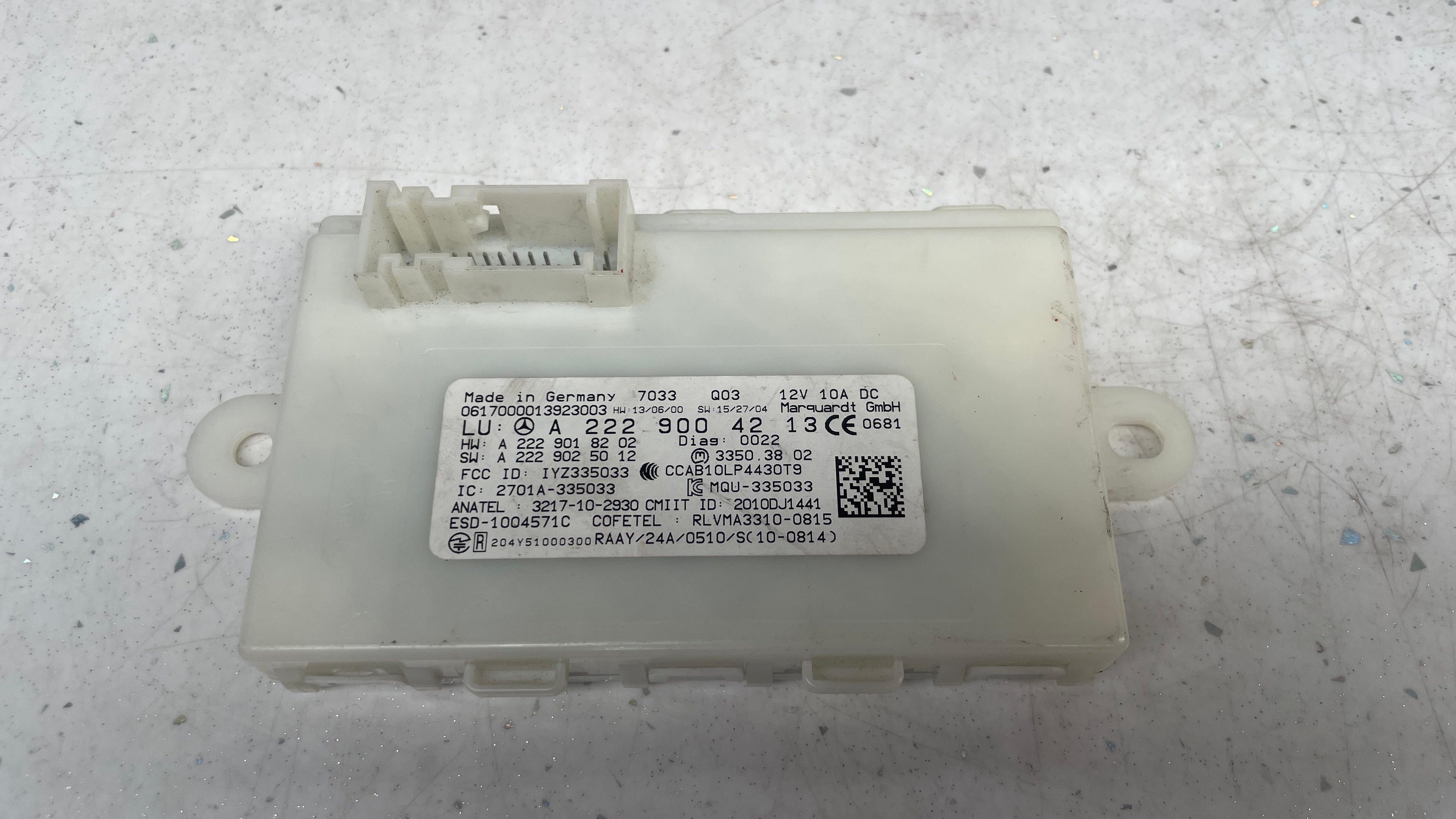 A2229004213  MERCEDES KEY LESS G0 ENTRY MODULE CONTROL UNIT