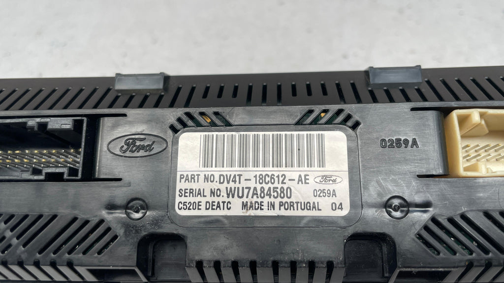 DV4T-18C612-AE FORD KUGA CLIMATE CONTROL SWITCH PANEL