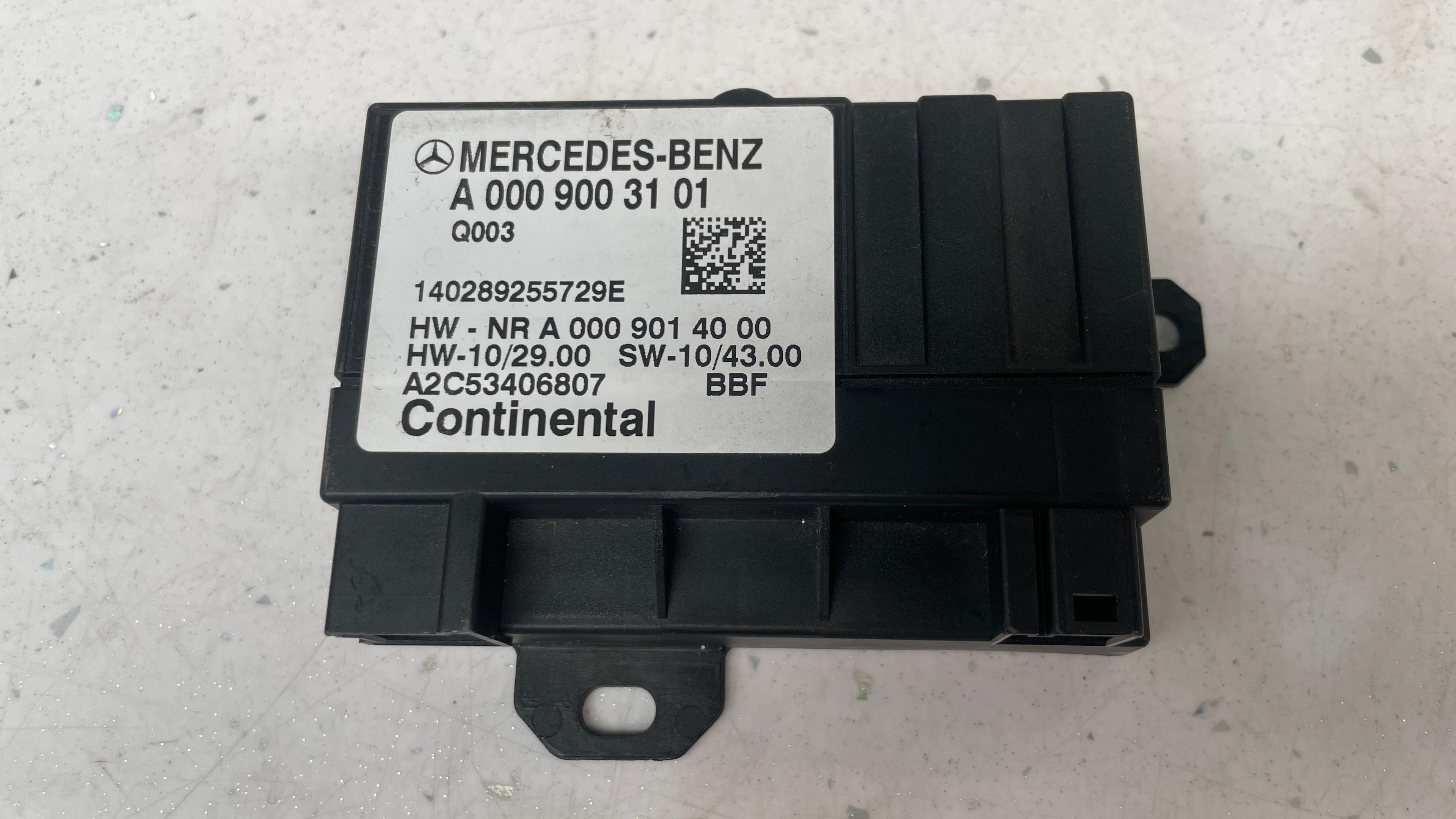 A0009003101 MERCEDES W212 FUEL POMP CONTROL MODULE UNIT