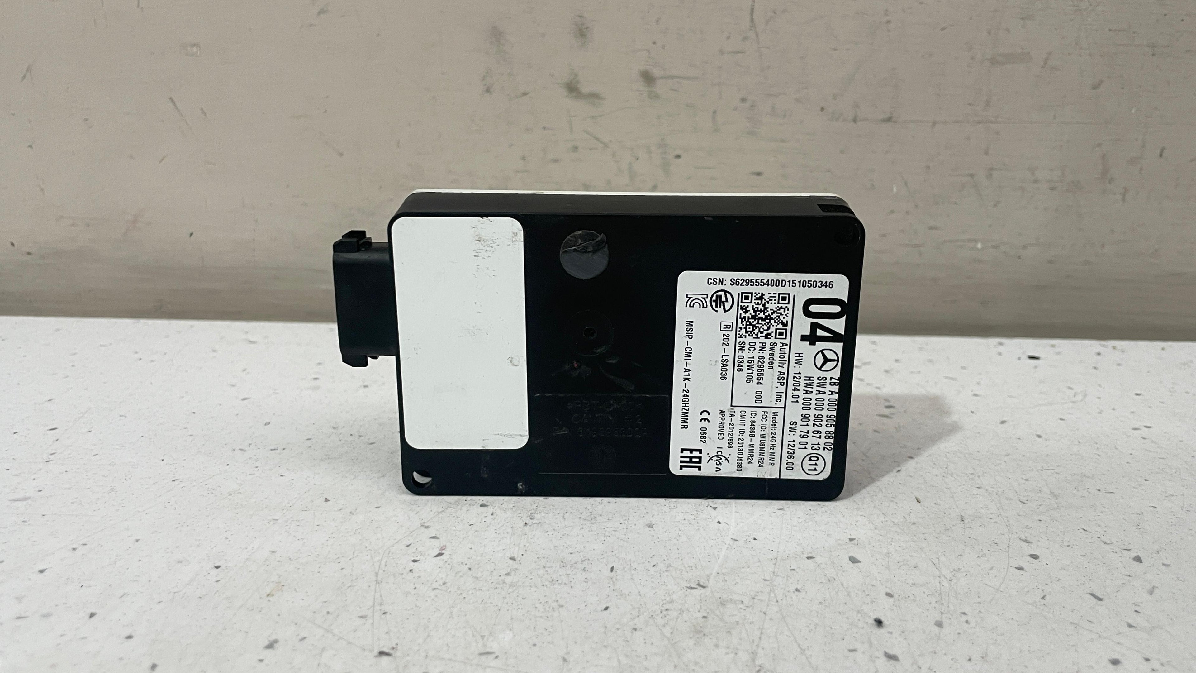 A0009059906 MERCEDES GLE BLIND SPOT RADAR SENSOR