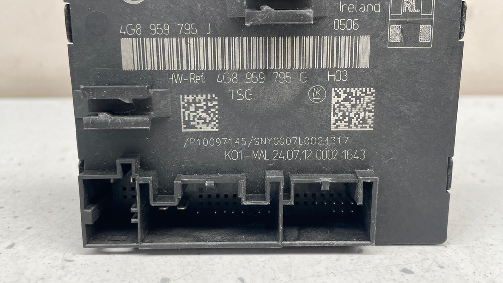 4G8959795J AUDI A6 REAR RIGHT DOOR CONTROL MODULE